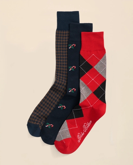 Stretch Cotton Novelty 3-Pack Gift Box, image 1