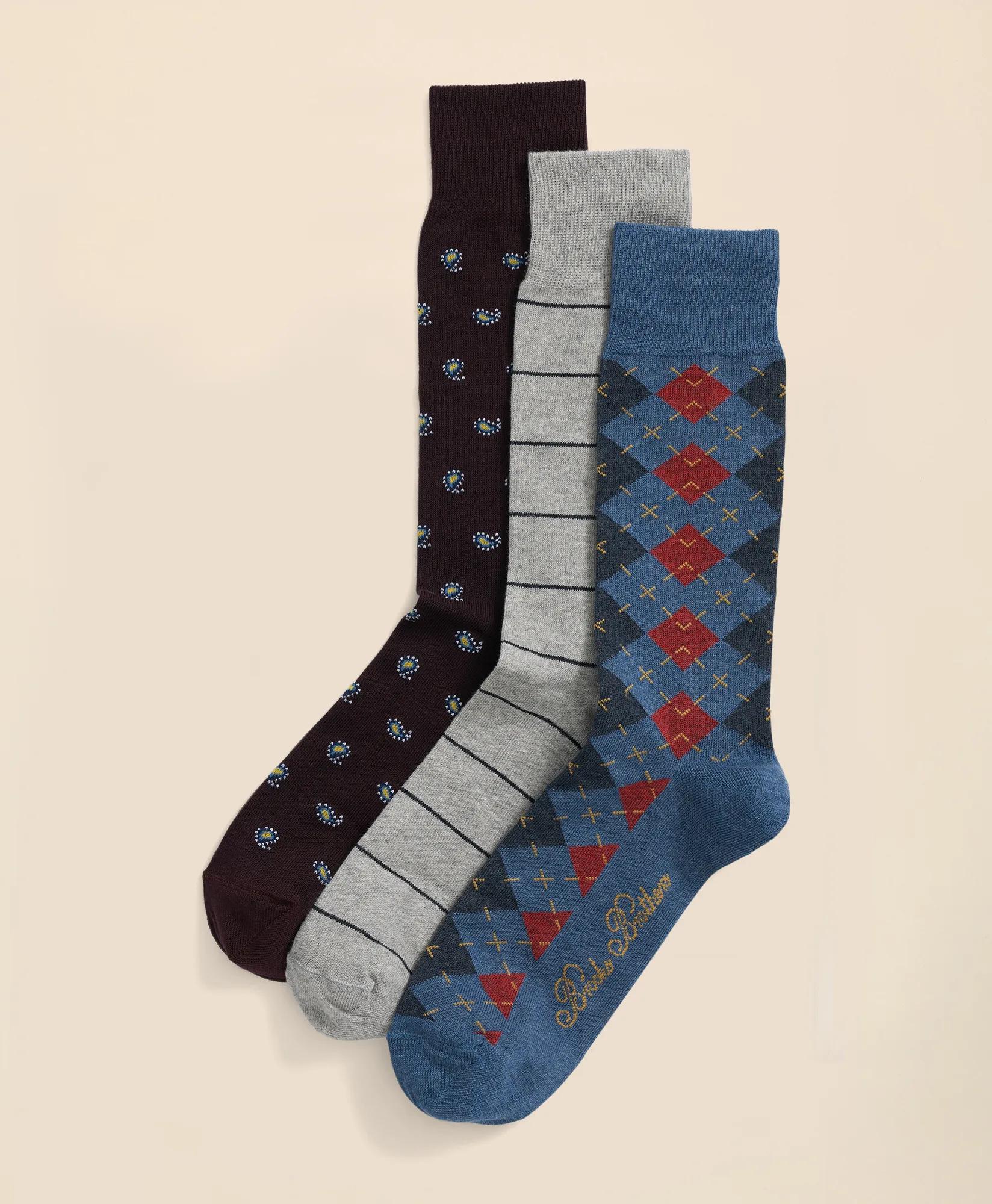 Stretch Cotton Novelty 3-Pack Gift Box, image 1