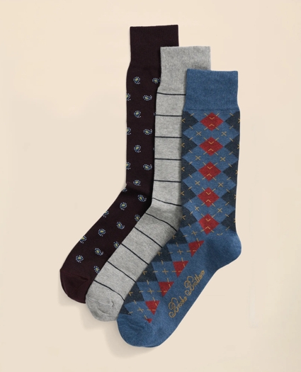 Stretch Cotton Novelty 3-Pack Gift Box, image 1