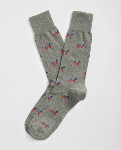 Cotton-Blend Donkey Socks