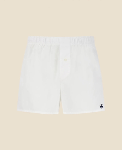 Slim Fit Cotton Broadcloth Boxers, image 1