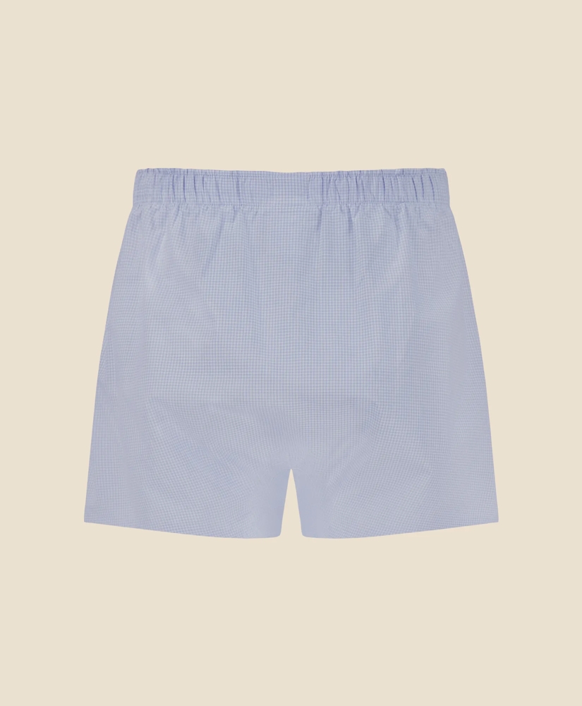 Slim Fit Cotton Broadcloth Windowpane Boxers