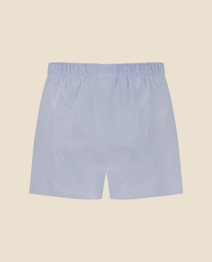 Slim Fit Cotton Broadcloth Striped Boxers, image 2