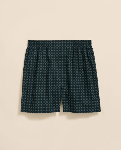 Cotton Broadcloth Foulard Boxers, image 1