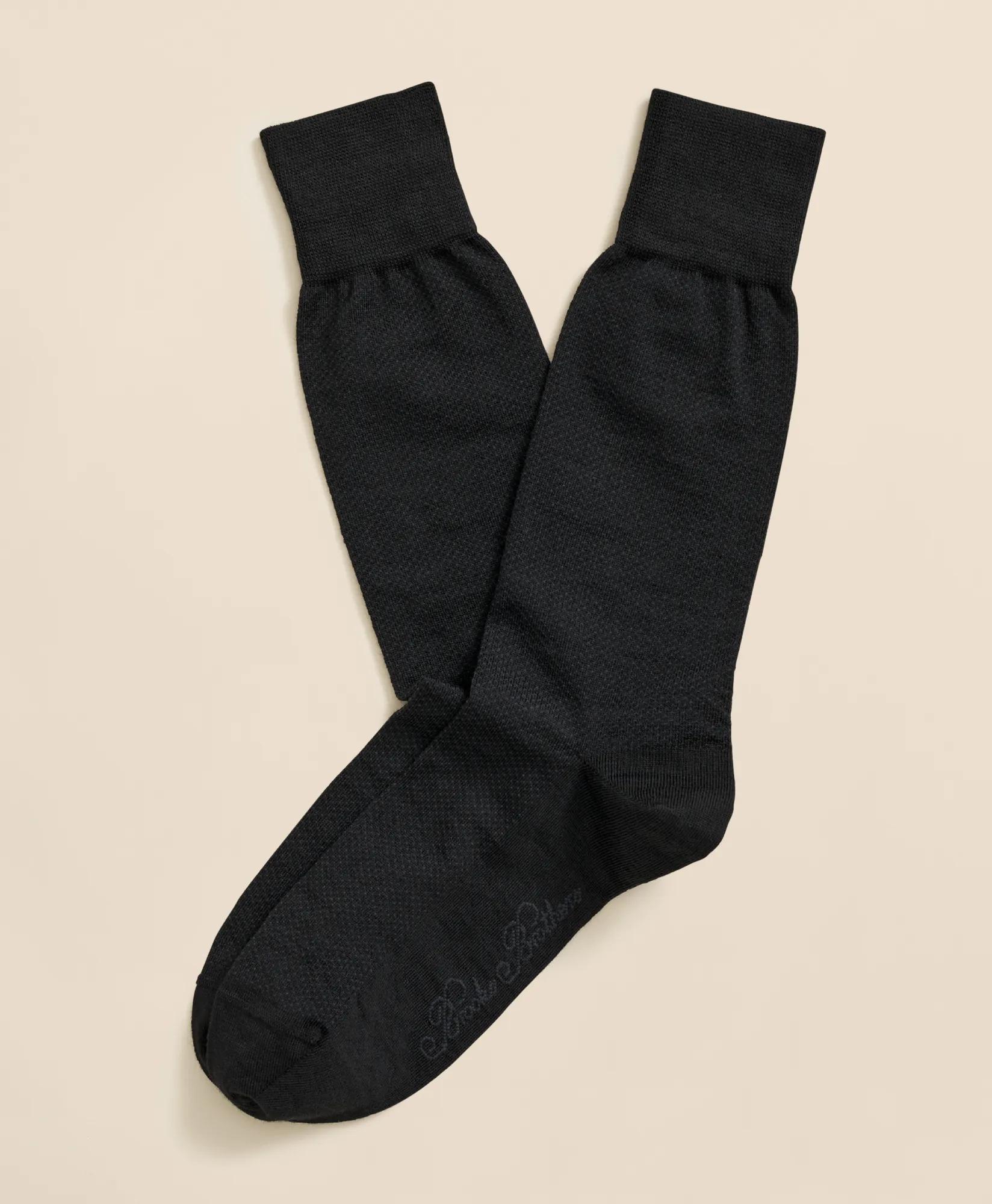 Merino-Wool-Blend Mini Dot Socks, image 1