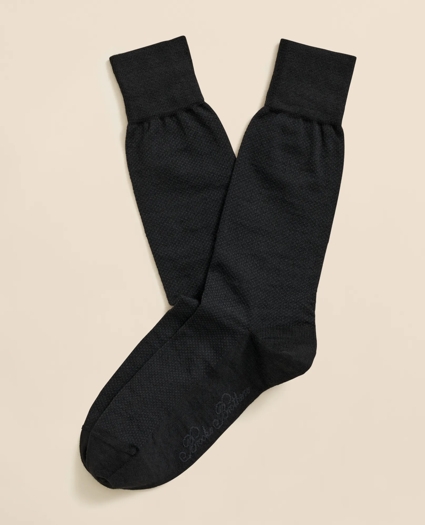 Merino-Wool-Blend Mini Dot Socks