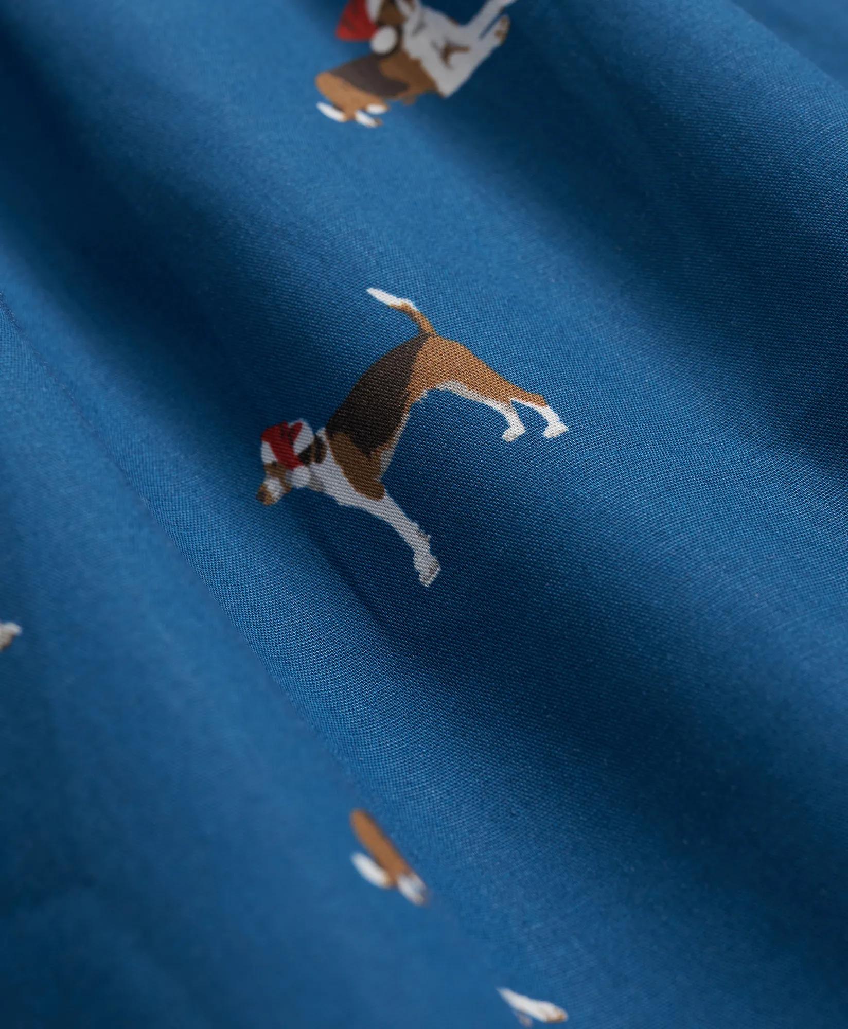 Cotton Broadcloth Holiday Dog Boxers, image 2