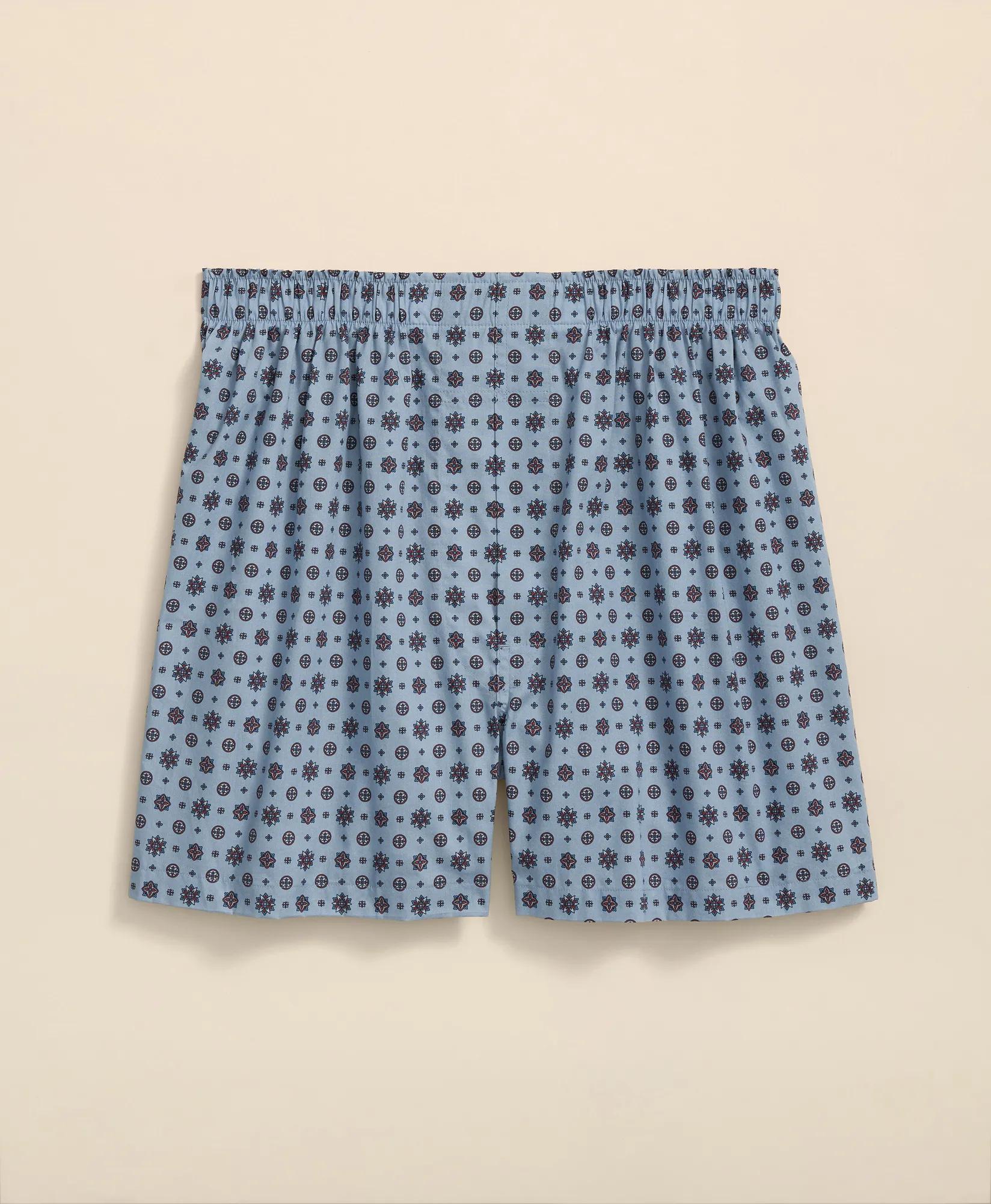 Cotton Broadcloth Foulard Boxers, image 1