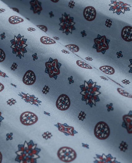 Cotton Broadcloth Foulard Boxers, image 2