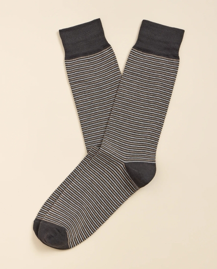 Cotton-Blend Stripe Socks