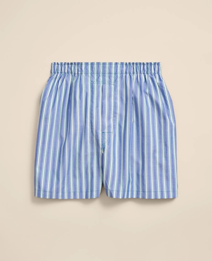 Cotton Broadcloth Pinstripe Boxers