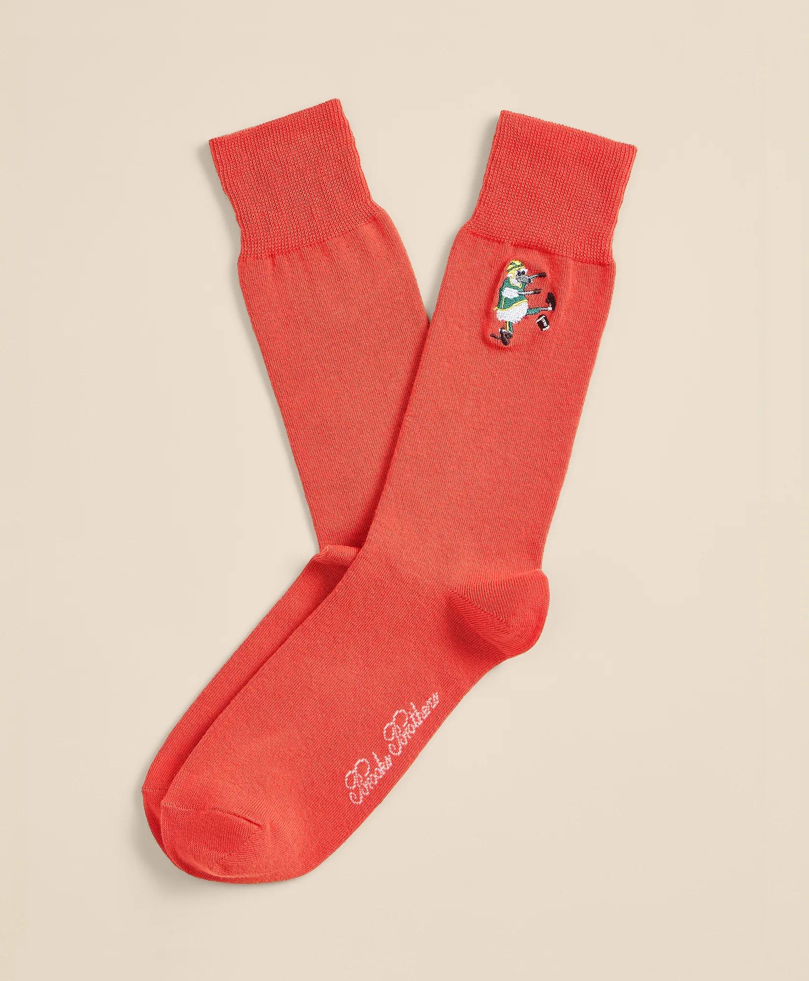 Cotton-Blend Football Henry Socks, image 1