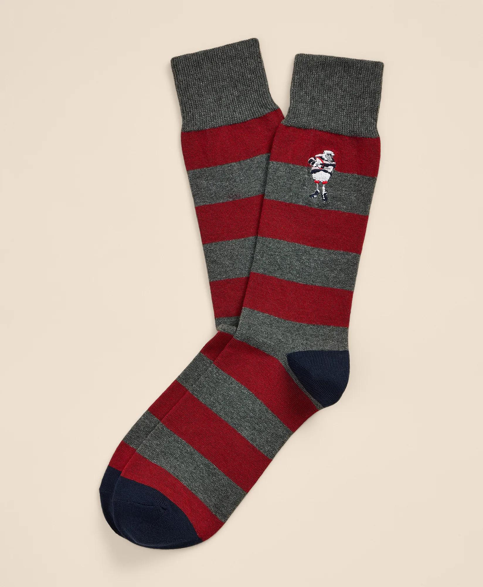 Cotton-Blend Henry Rugby Socks, image 1