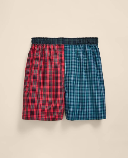 Cotton Broadcloth Tartan Fun Boxers
