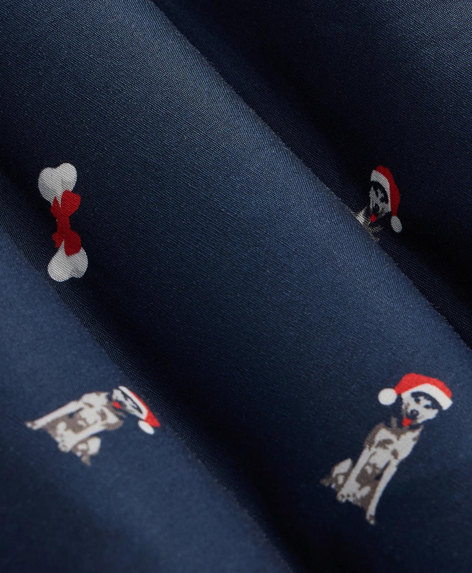 Cotton Broadcloth Holiday Dog Boxers, image 2