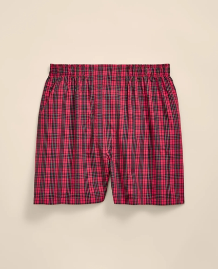 Cotton Broadcloth Tartan Boxers