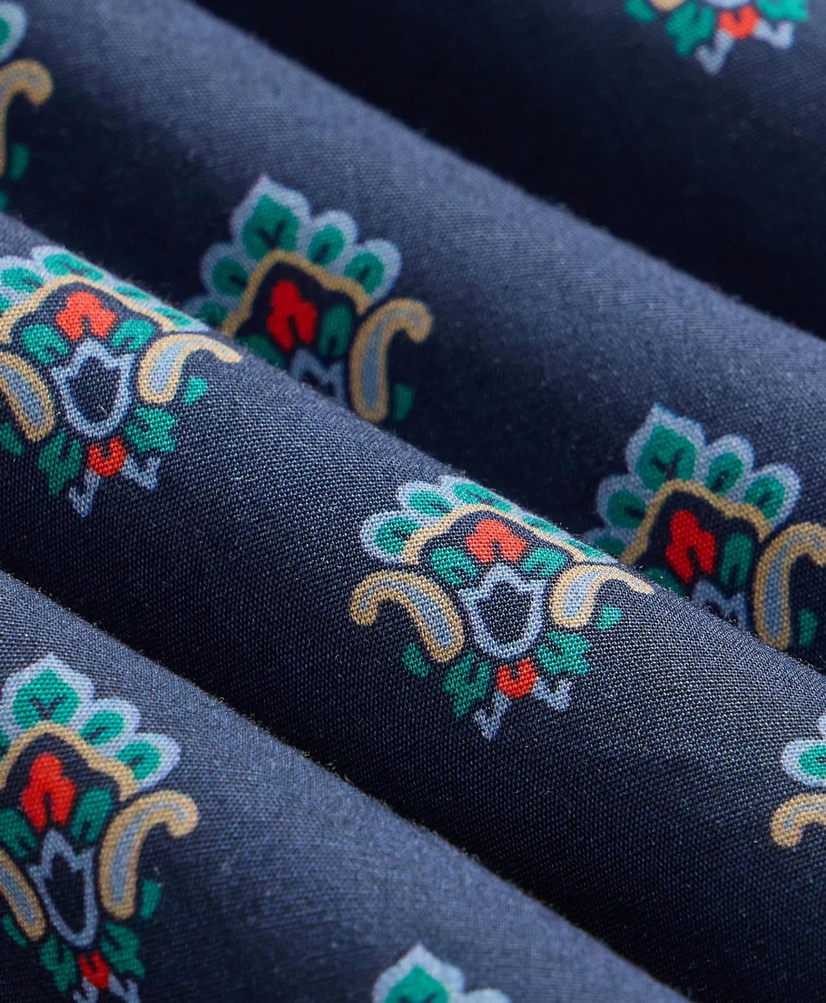 Cotton Broadcloth Geometric Print Boxers, image 2