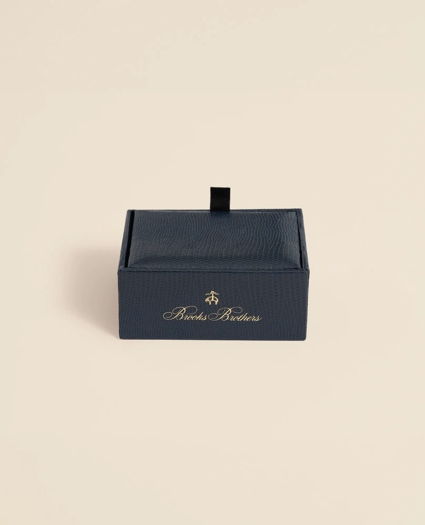 Sterling Silver Engravable Rhodium-Plated Cufflinks, image 2