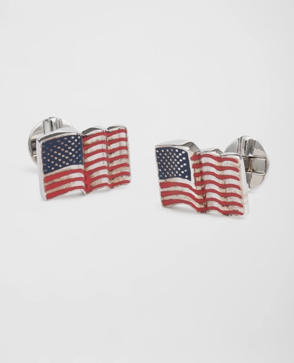 American Flag Cufflinks, image 1