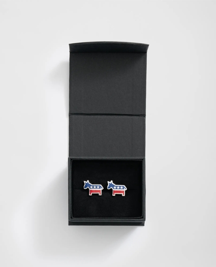 Stainless Steel Donkey Cufflinks, image 2
