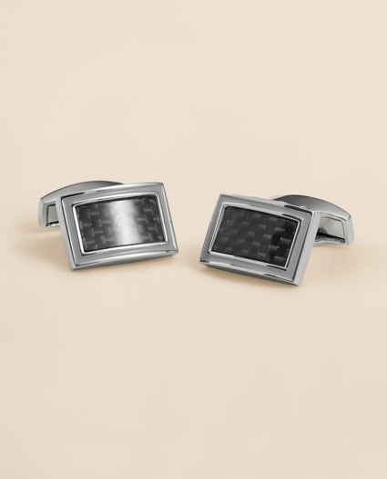 Enamel Rectangle Cufflinks