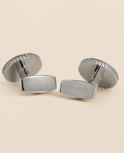 Agate Round Cufflinks, image 2