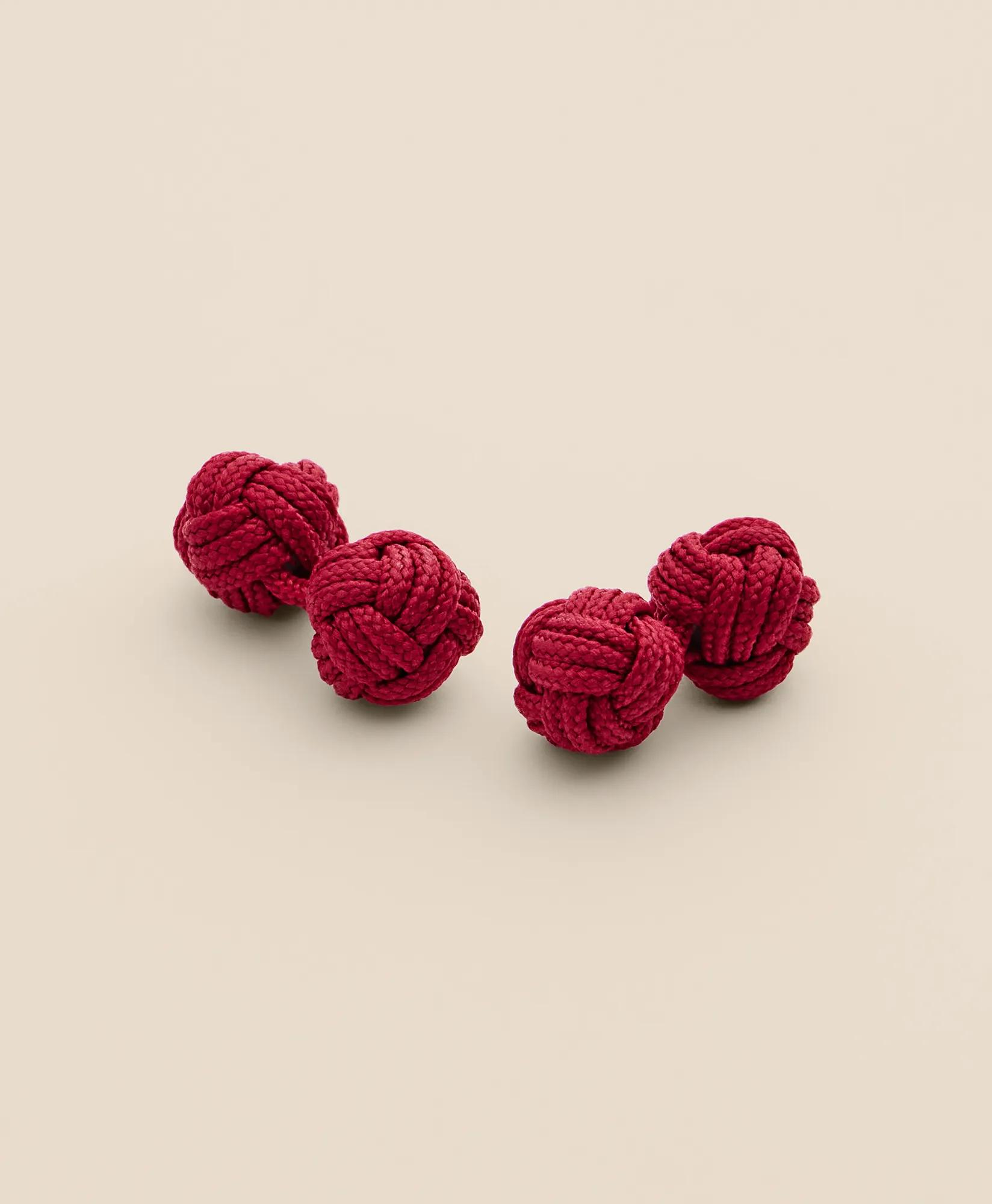 Silk Knot Cufflinks, image 1