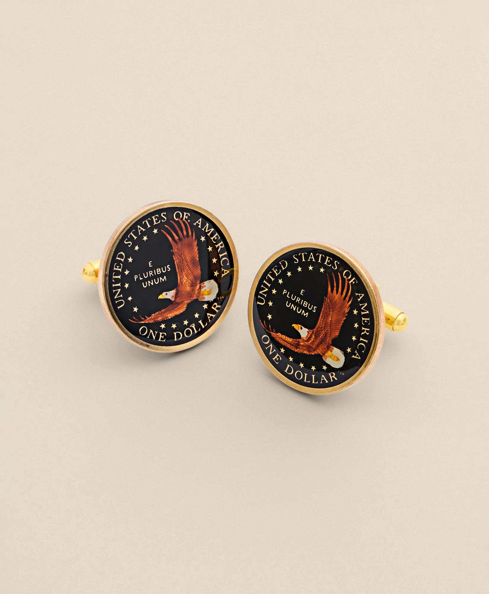 Eagle Dollar Cufflinks, image 1