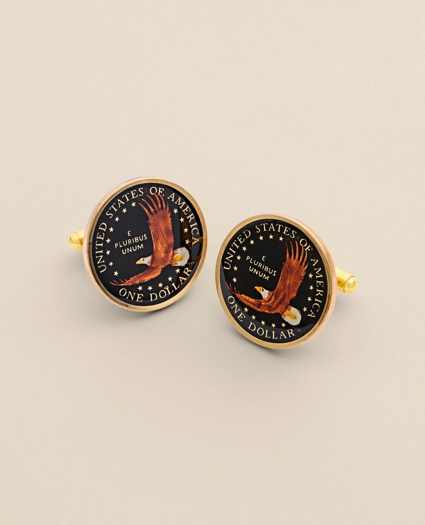 Eagle Dollar Cufflinks
