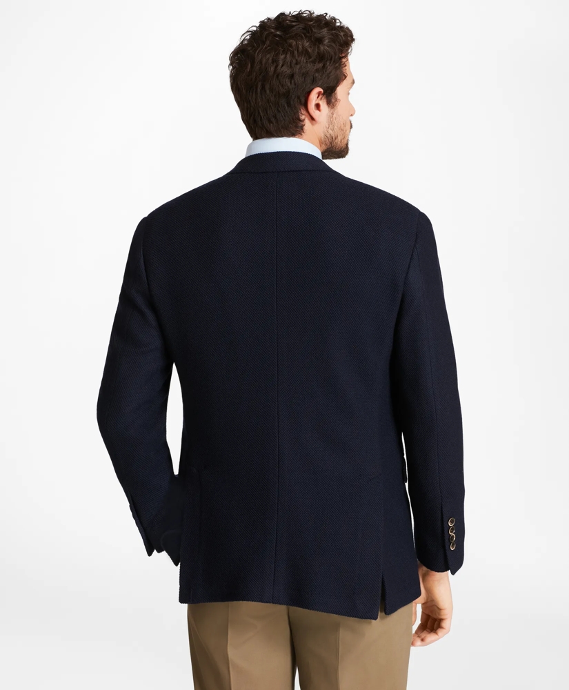 Regent Fit Textured Two-Button Blazer Regent Fit Textured Two-Button Blazer