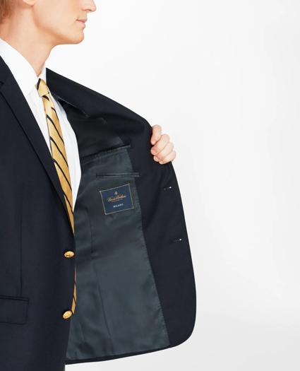 Milano Fit Doeskin Stretch Wool Blazer, image 4