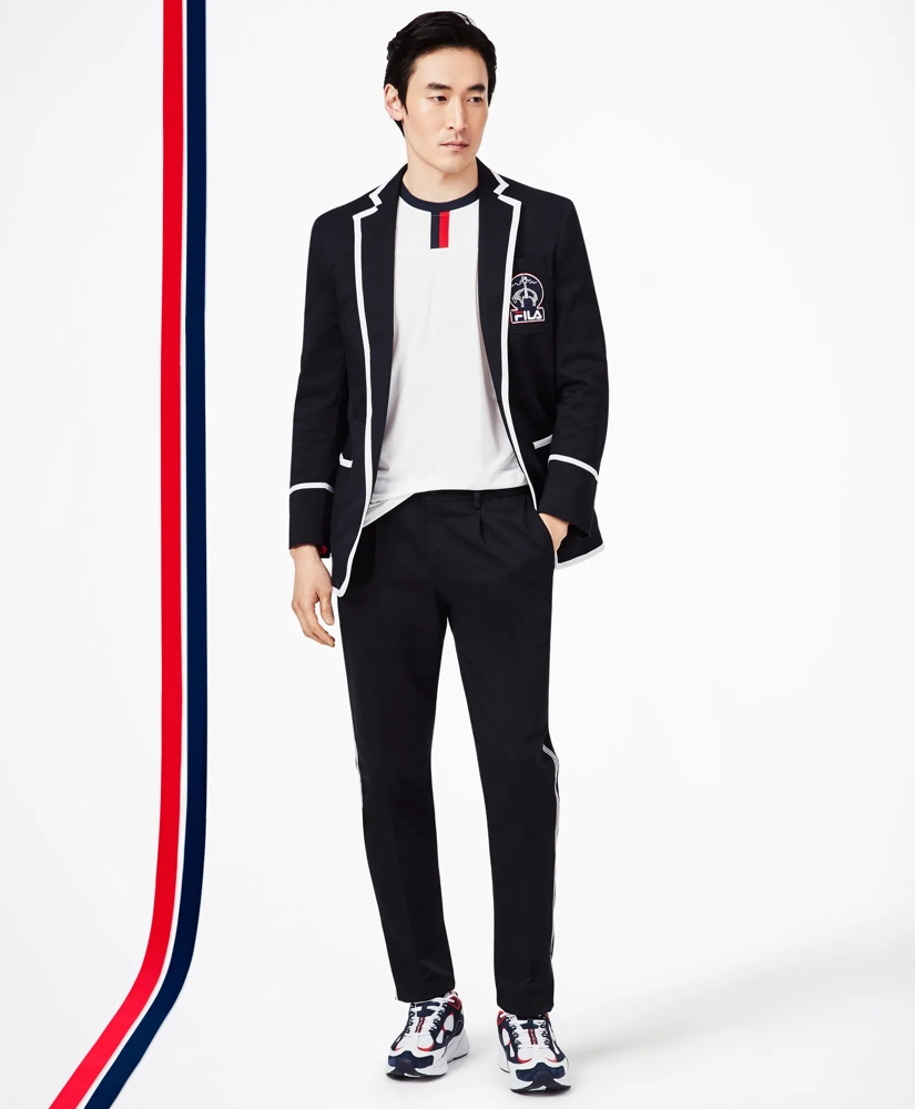 Brooks Brothers x FILA Piped Club Blazer, image 2