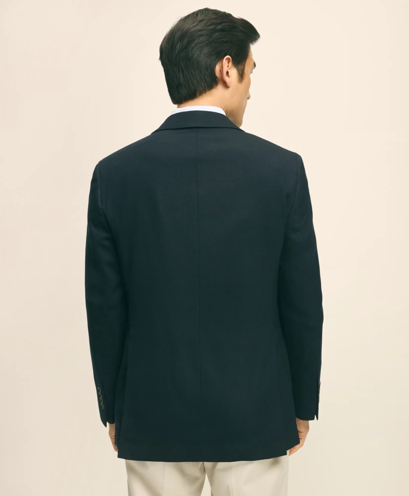 Classic Fit Stretch Wool Hopsack Blazer, image 3