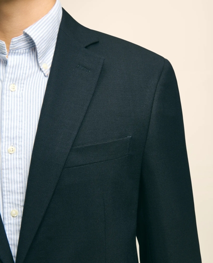 Classic Fit Stretch Wool Hopsack Blazer, image 4