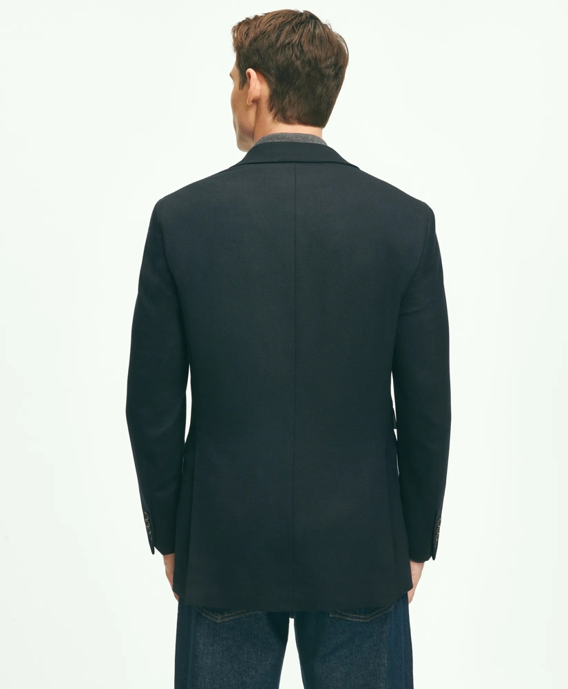 Slim Fit Stretch Wool Hopsack Blazer, image 3