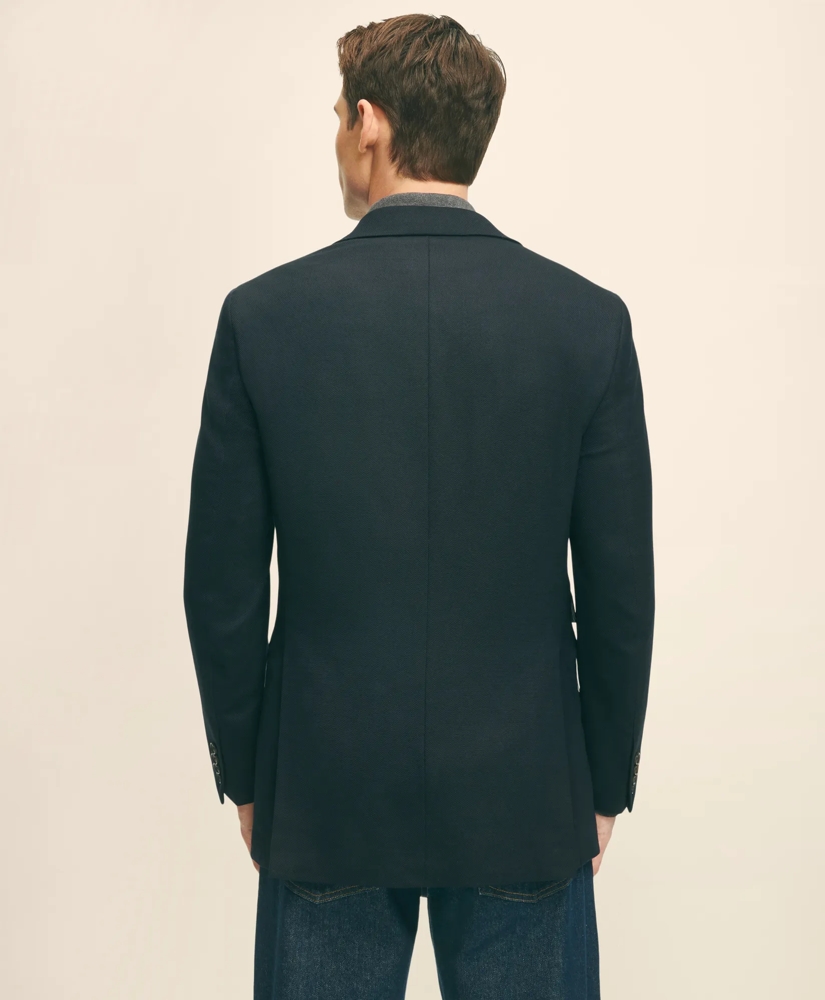 Slim Fit Stretch Wool Hopsack Blazer, image 2