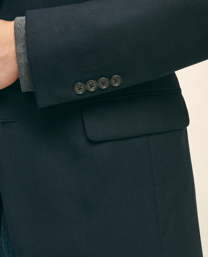 Slim Fit Stretch Wool Hopsack Blazer, image 3