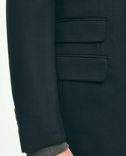 Slim Fit Stretch Wool Hopsack Blazer, image 5