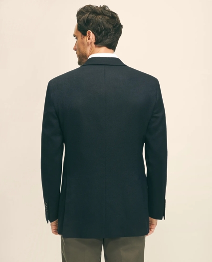 Traditional Fit Stretch Wool Hopsack Blazer, image 2
