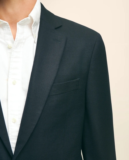 Traditional Fit Stretch Wool Hopsack Blazer, image 3