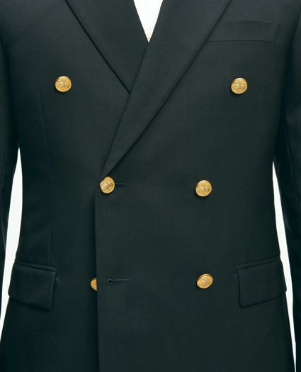 Classic Fit Stretch Wool Double-Breasted 1818 Blazer, image 4