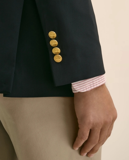 Classic Fit Stretch Wool Double-Breasted 1818 Blazer, image 4