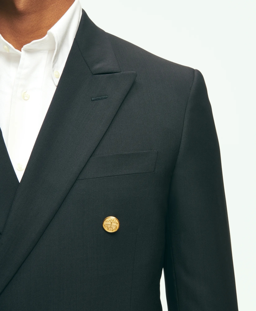 Classic Fit Stretch Wool Double-Breasted 1818 Blazer, image 6