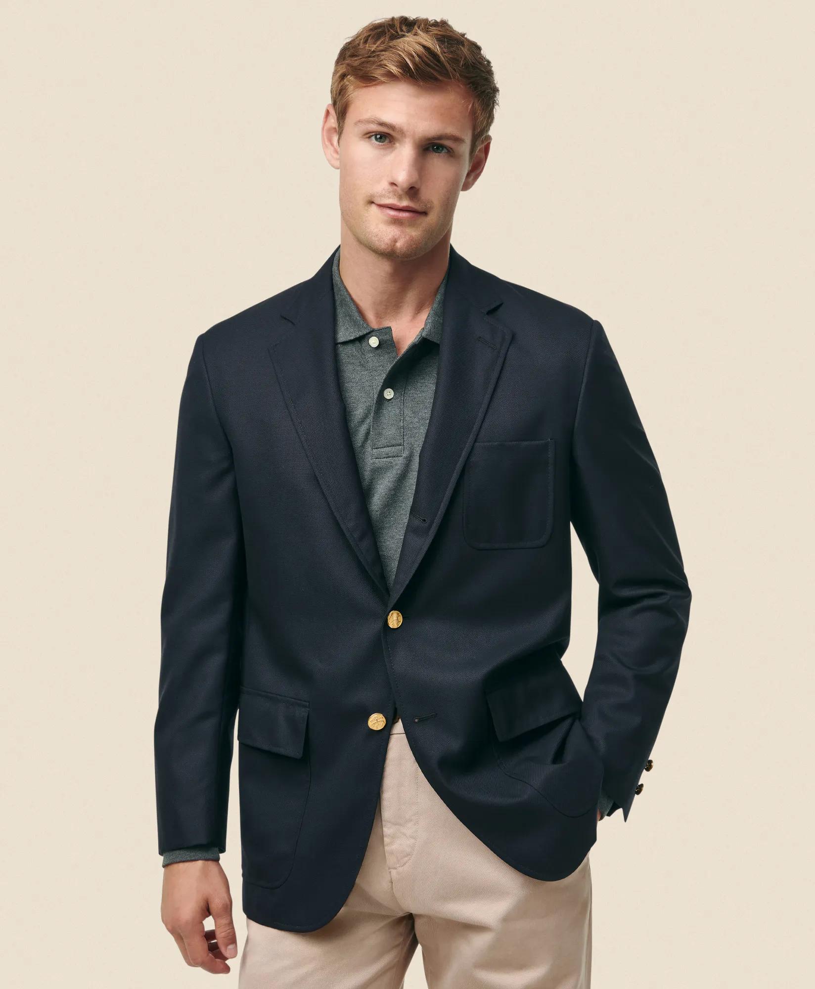 1818 No. 1 Sack Blazer in Dobby Wool