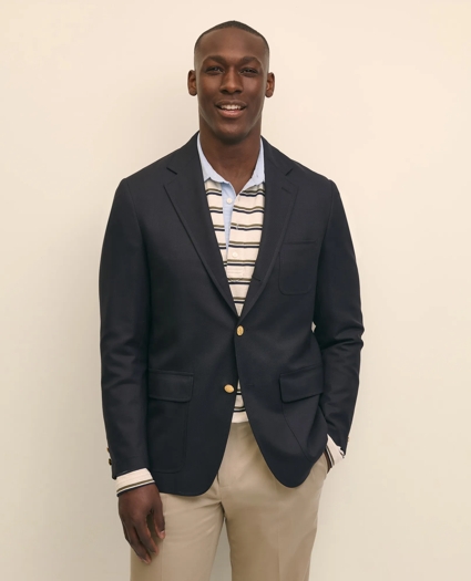 No. 1 Sack Blazer in Dobby Wool, image 1