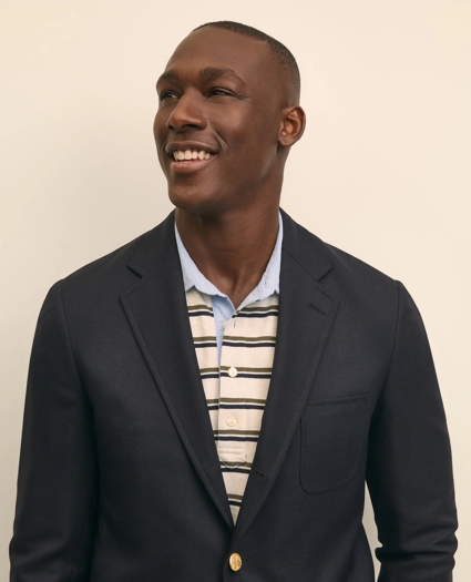 No. 1 Sack Blazer in Dobby Wool, image 3