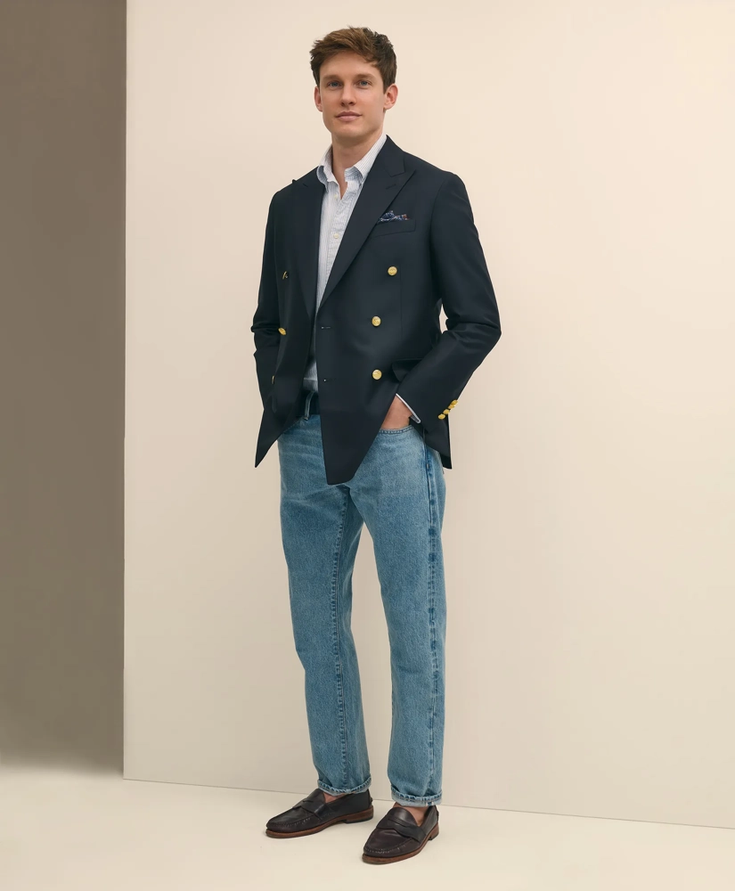 American-Made Classic Fit Double-Breasted 1818 Blazer