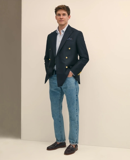 American-Made Classic Fit Double-Breasted 1818 Blazer, image 1
