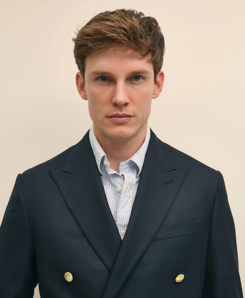 American-Made Classic Fit Double-Breasted 1818 Blazer