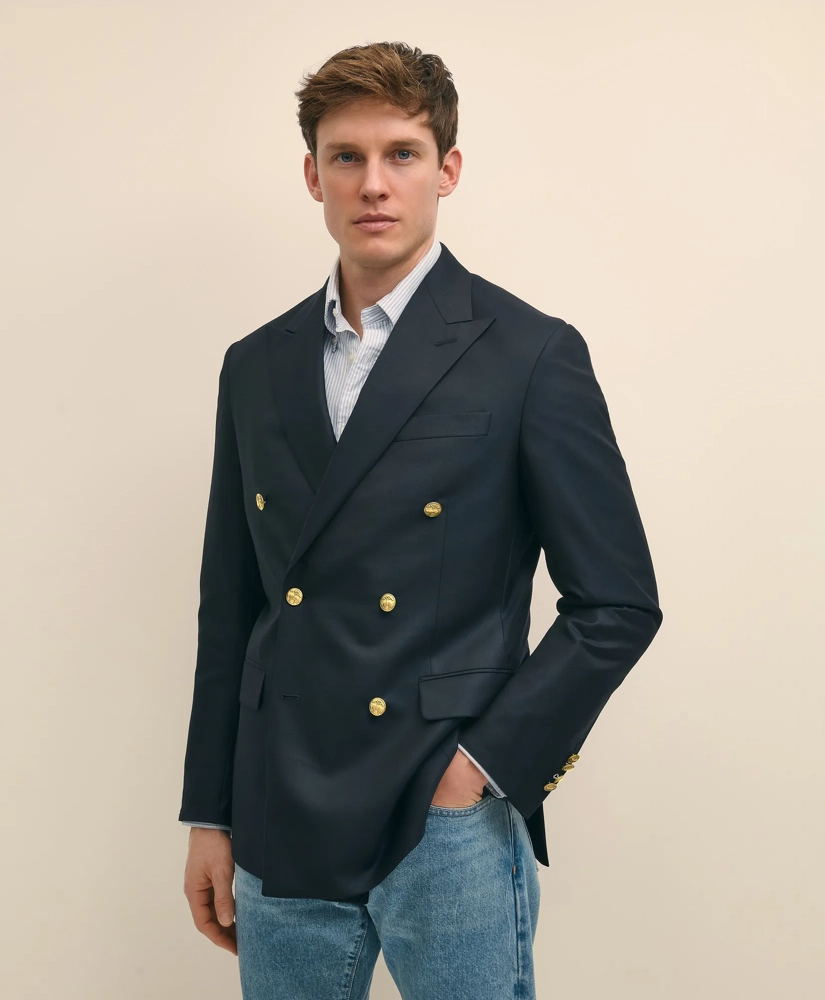 American-Made Classic Fit Double-Breasted 1818 Blazer